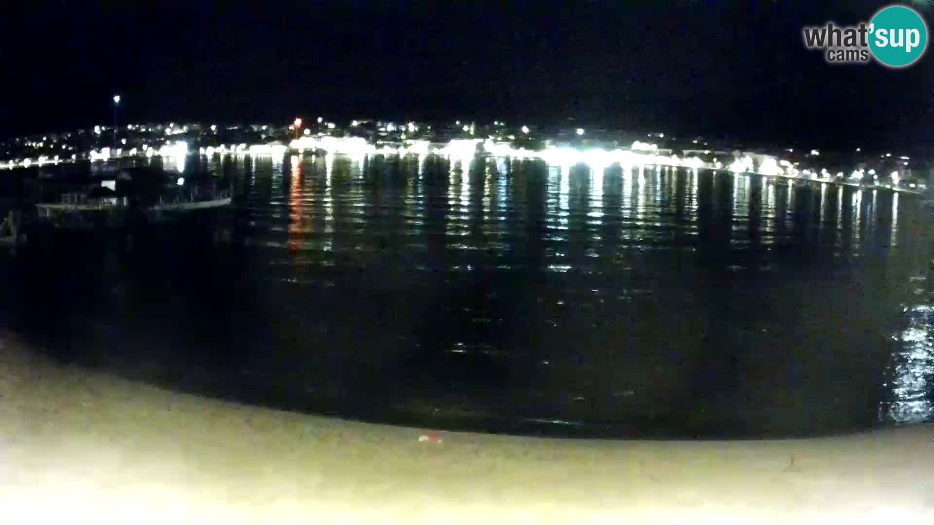 Novalja Kamera u živo – gradska plaža