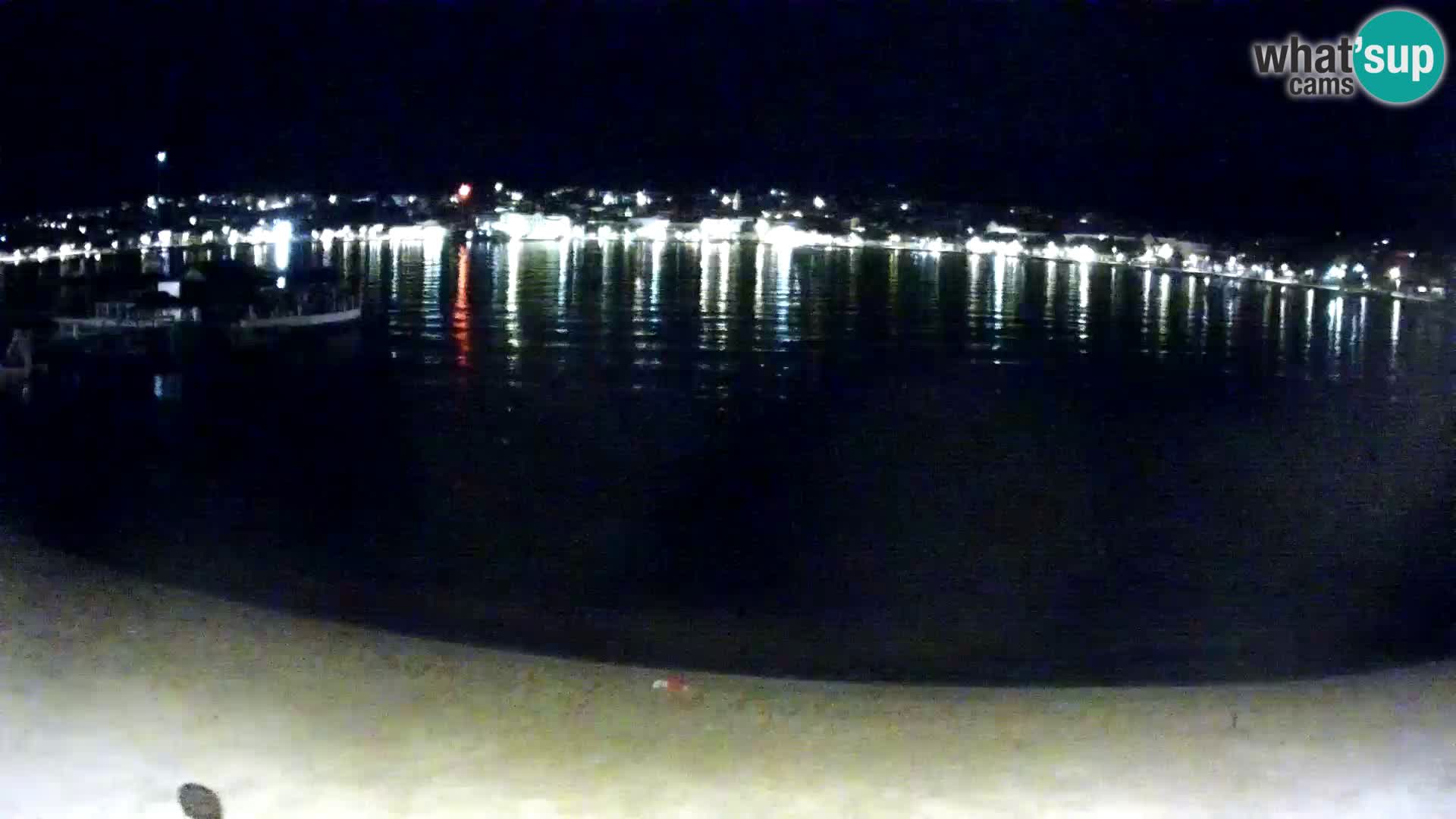 Novalja en vivo – playa de la ciudad