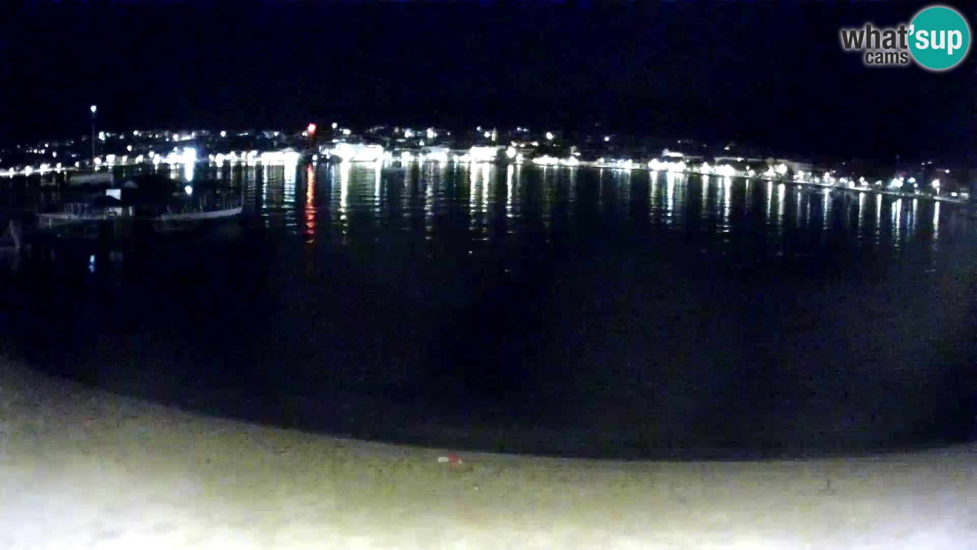 Novalja livecam – plage de la ville