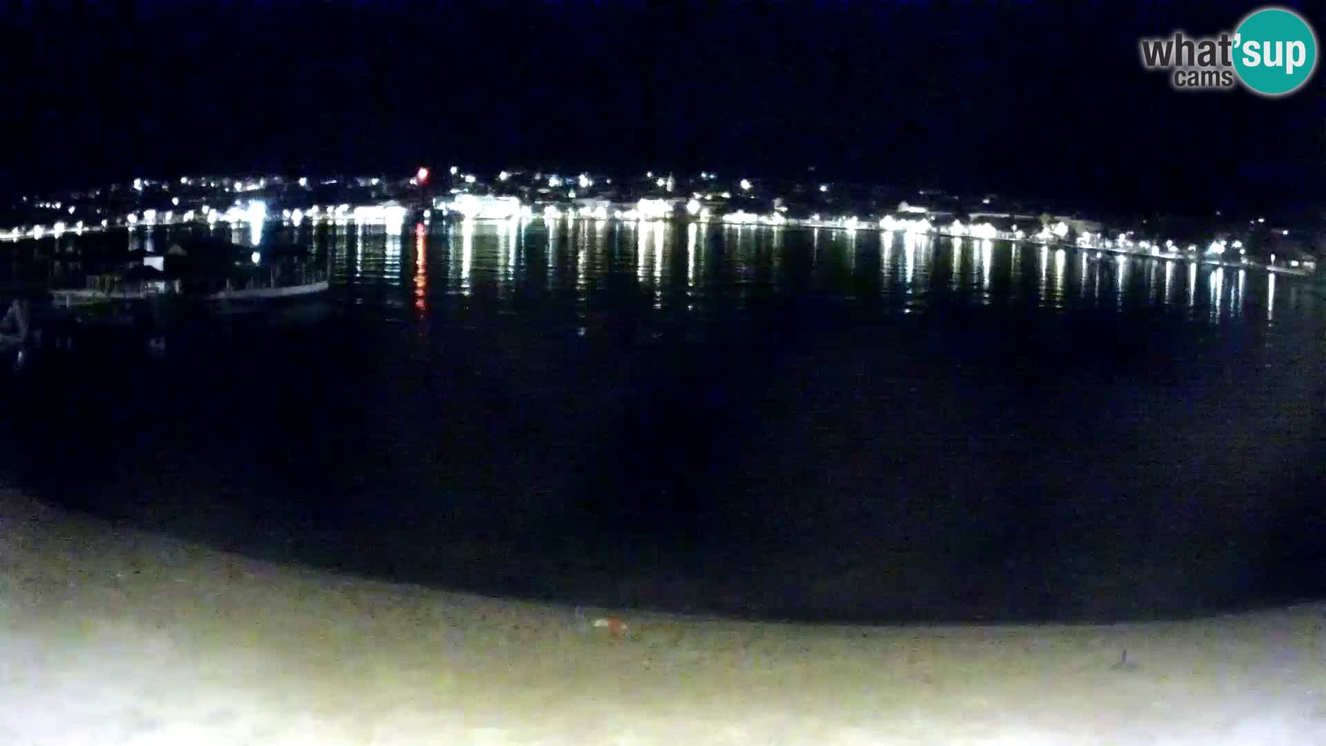 Novalja Kamera v živo – mestna plaža