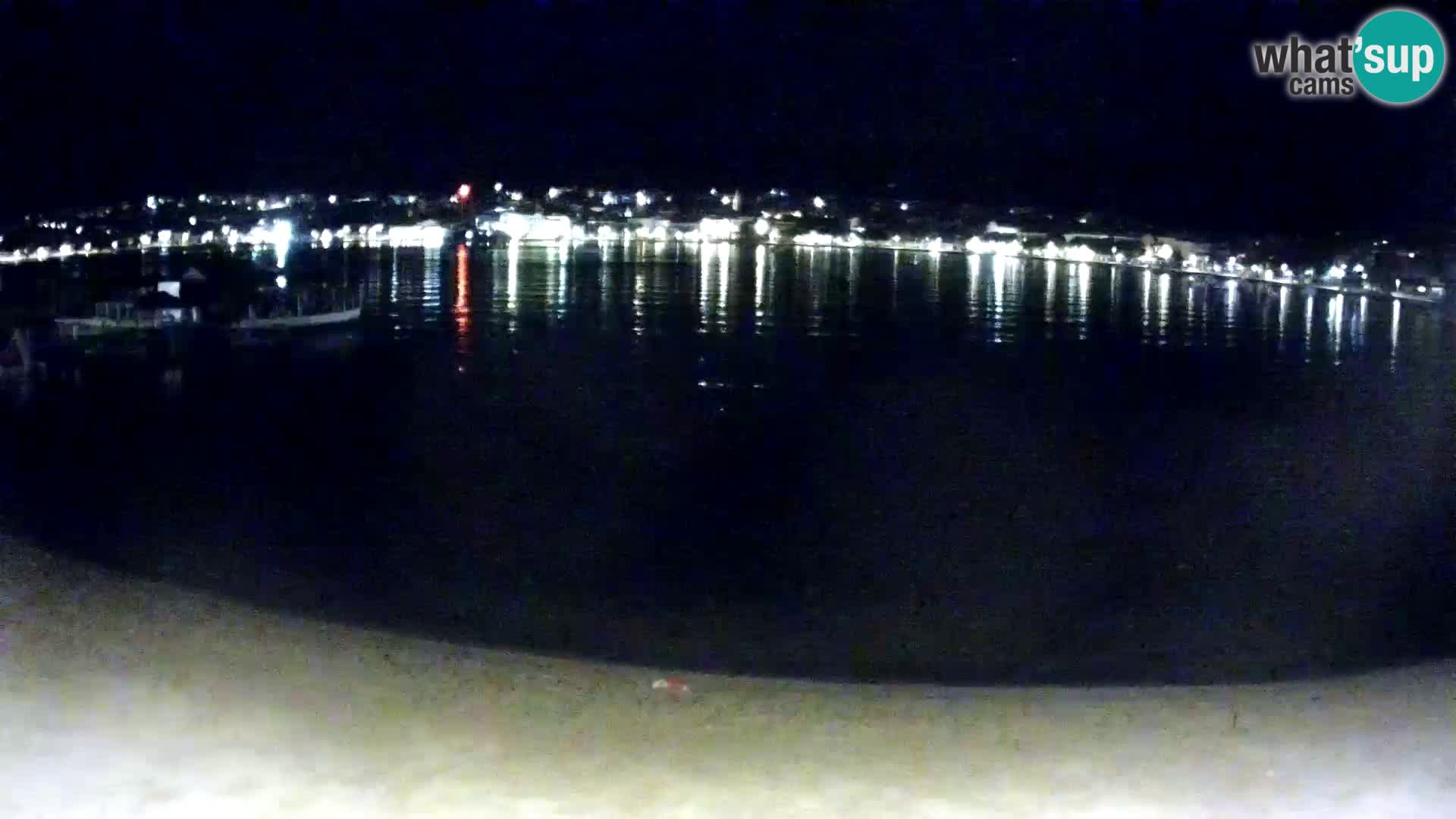 Novalja livecam – plage de la ville