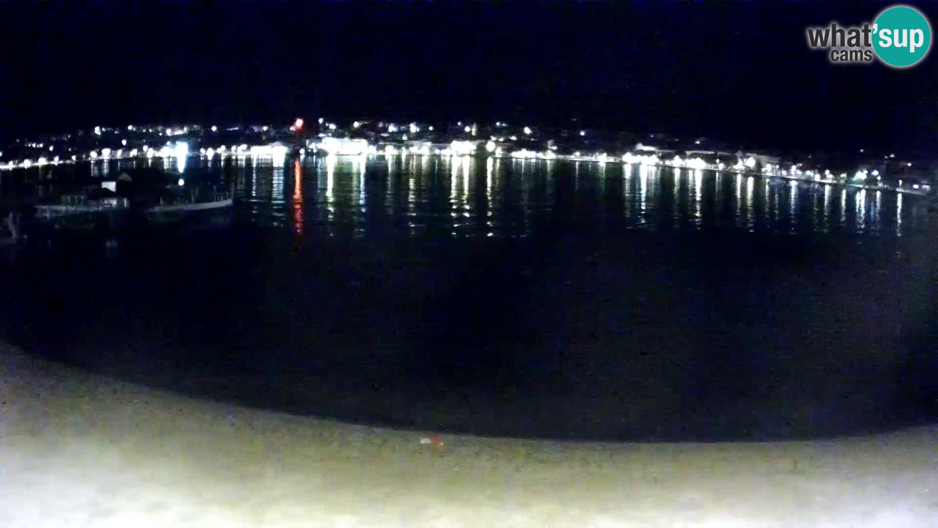 Novalja webcam – spiaggia cittadina