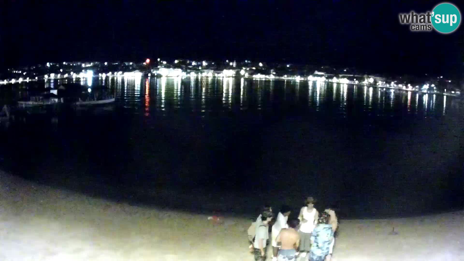 Novalja livecam – plage de la ville