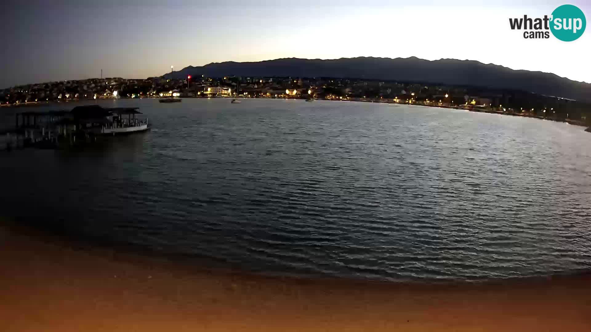 Novalja Kamera u živo – gradska plaža