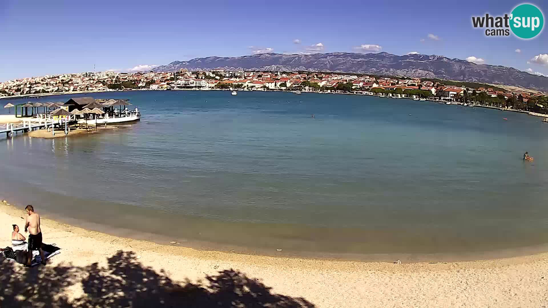 Webcam Novalja – Stadtstrand