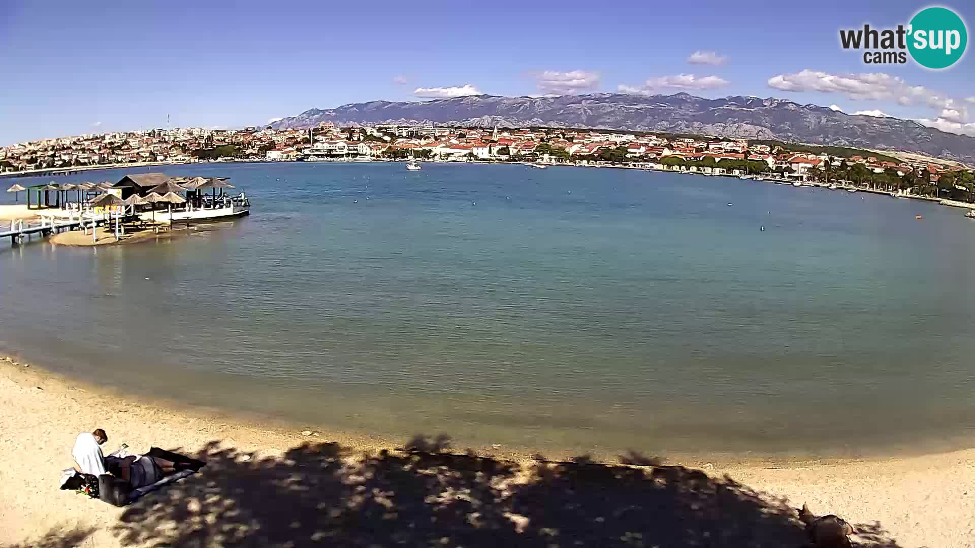 Novalja Kamera u živo – gradska plaža