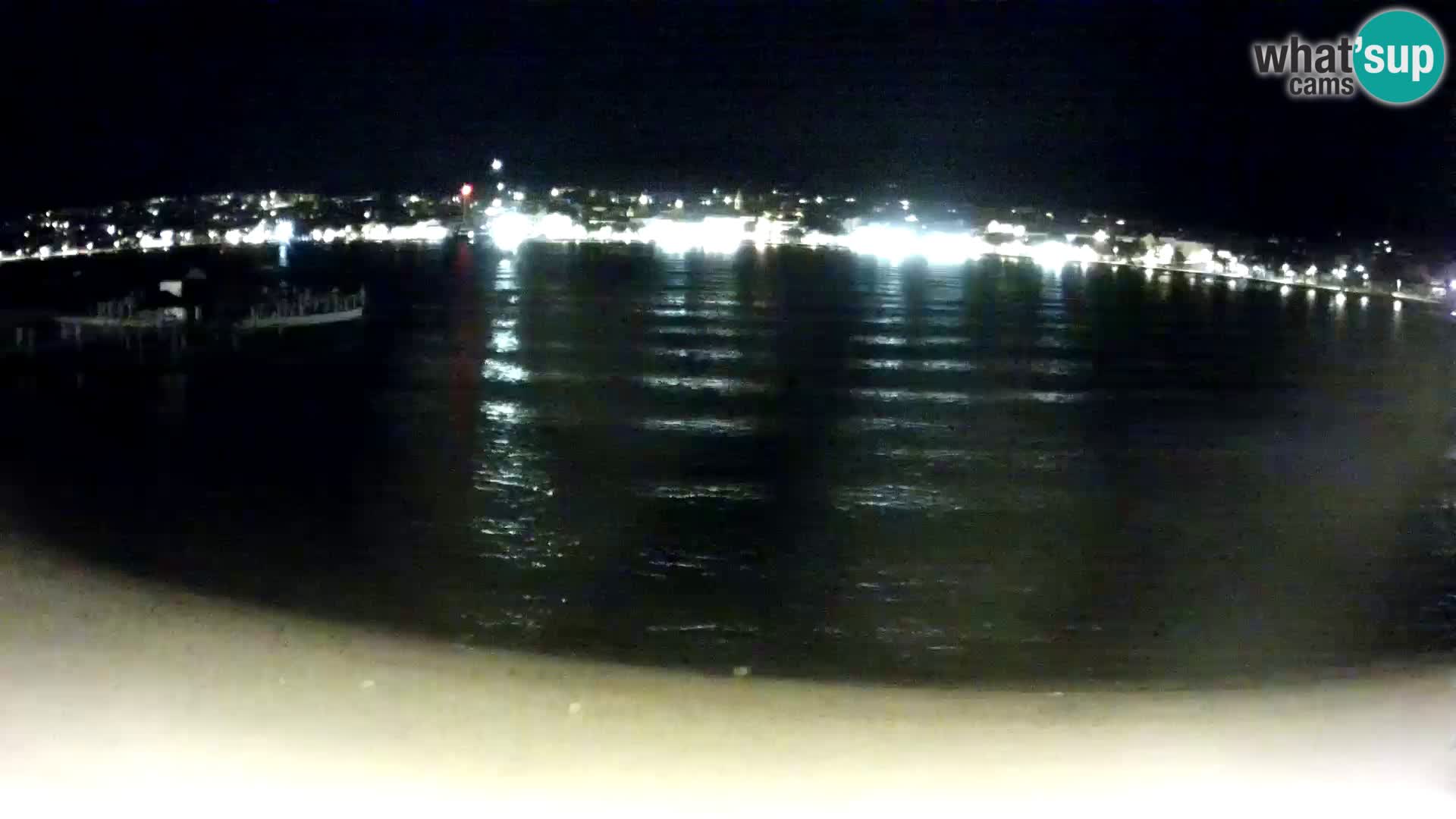 Novalja webcam – spiaggia cittadina