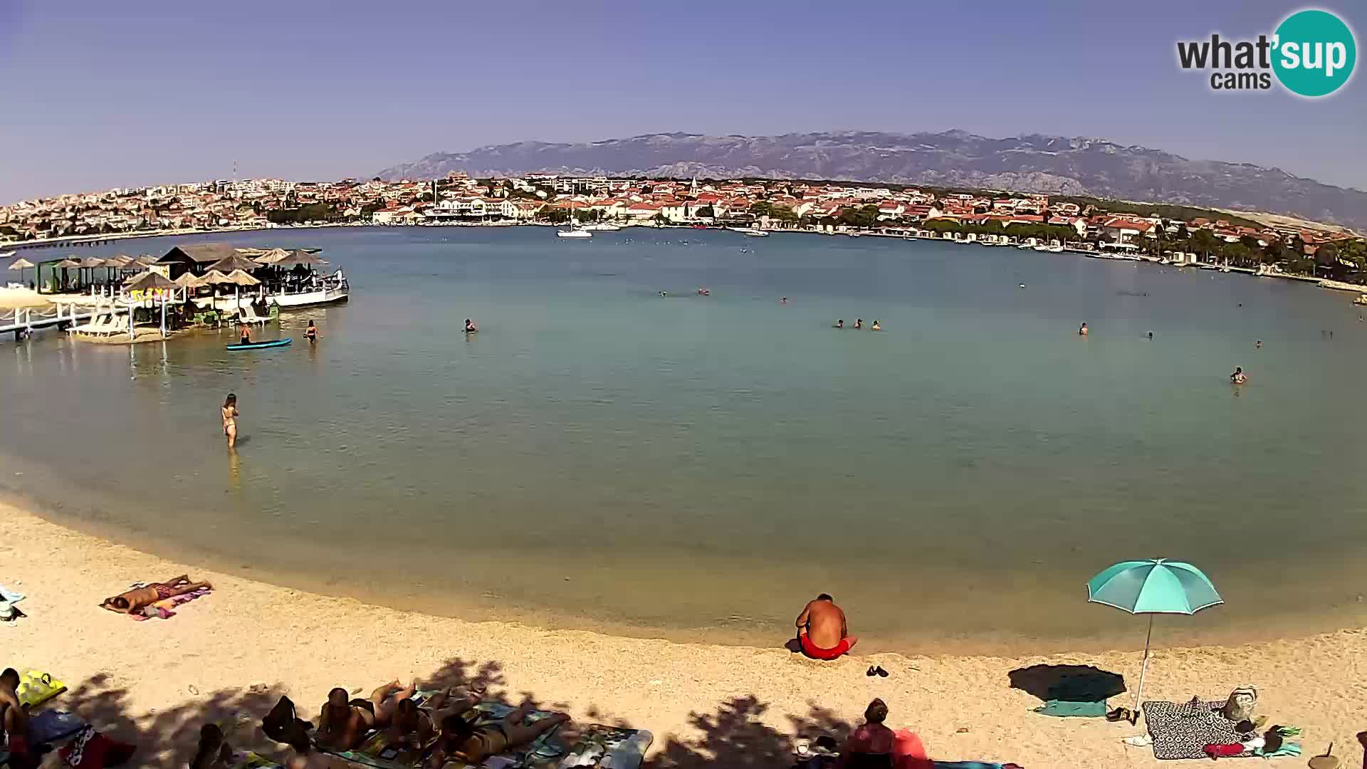 Novalja Kamera u živo – gradska plaža