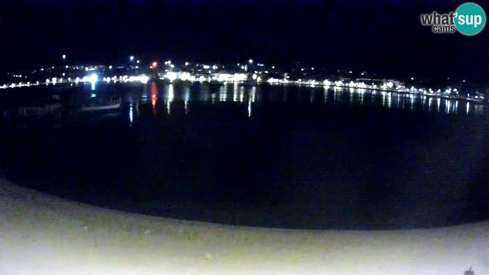 Live webcam Novalja – The Town beach