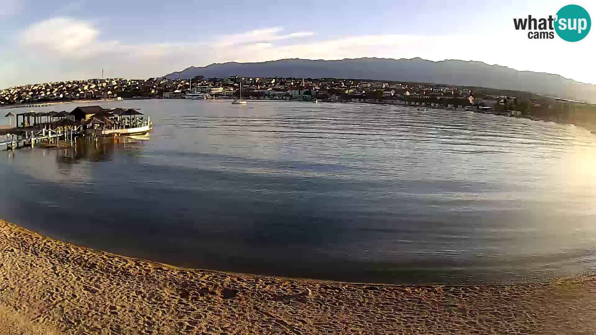 Webcam Novalja – Stadtstrand
