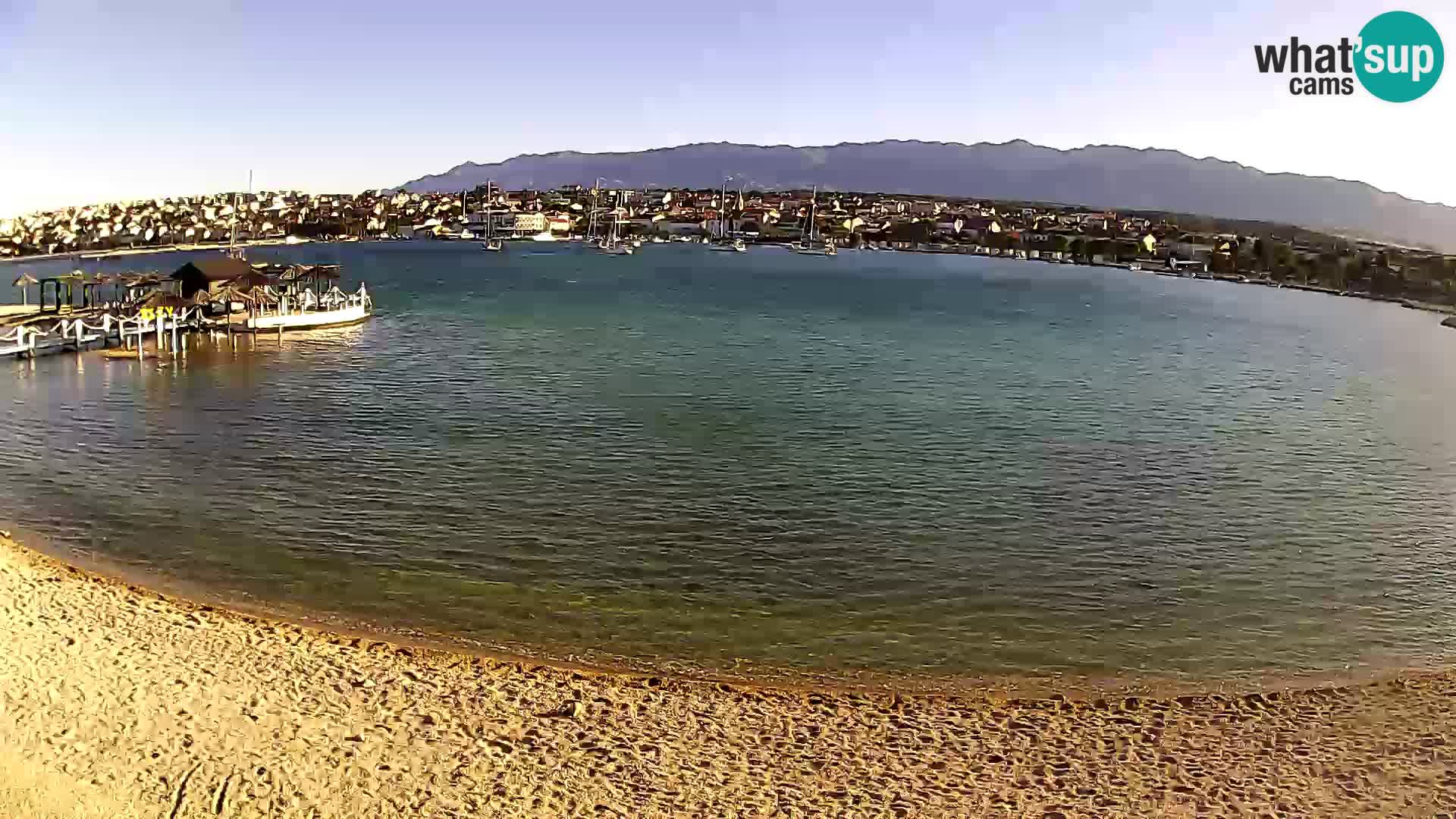 Novalja Kamera u živo – gradska plaža