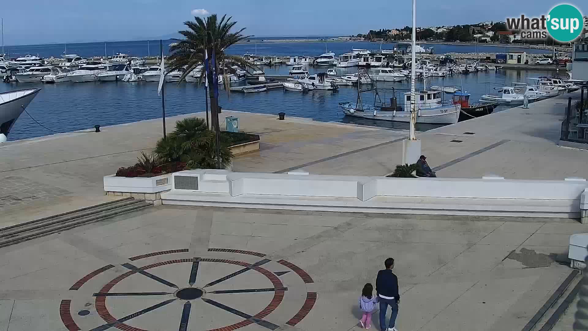 Livecam Promenade a Novalja