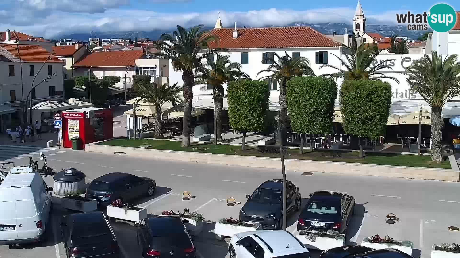 Novalja Livecam promenade