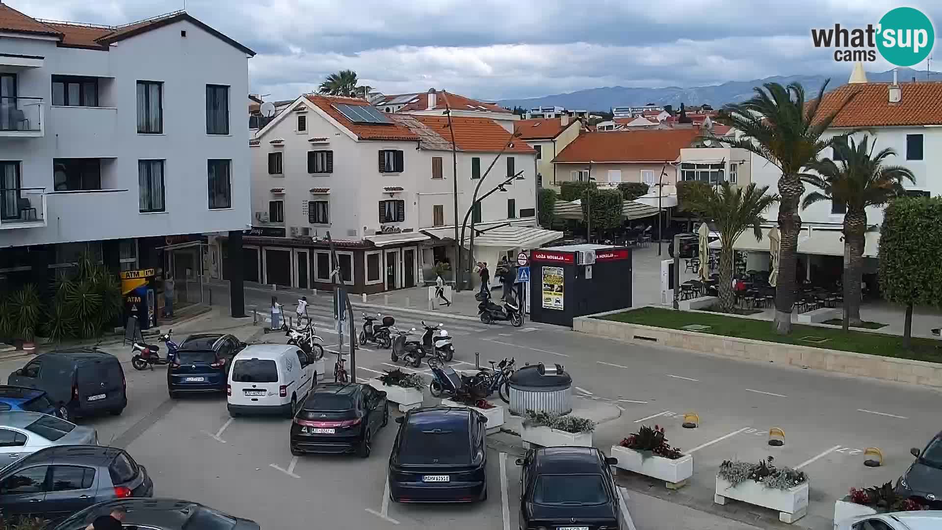 Novalja Livecam promenade
