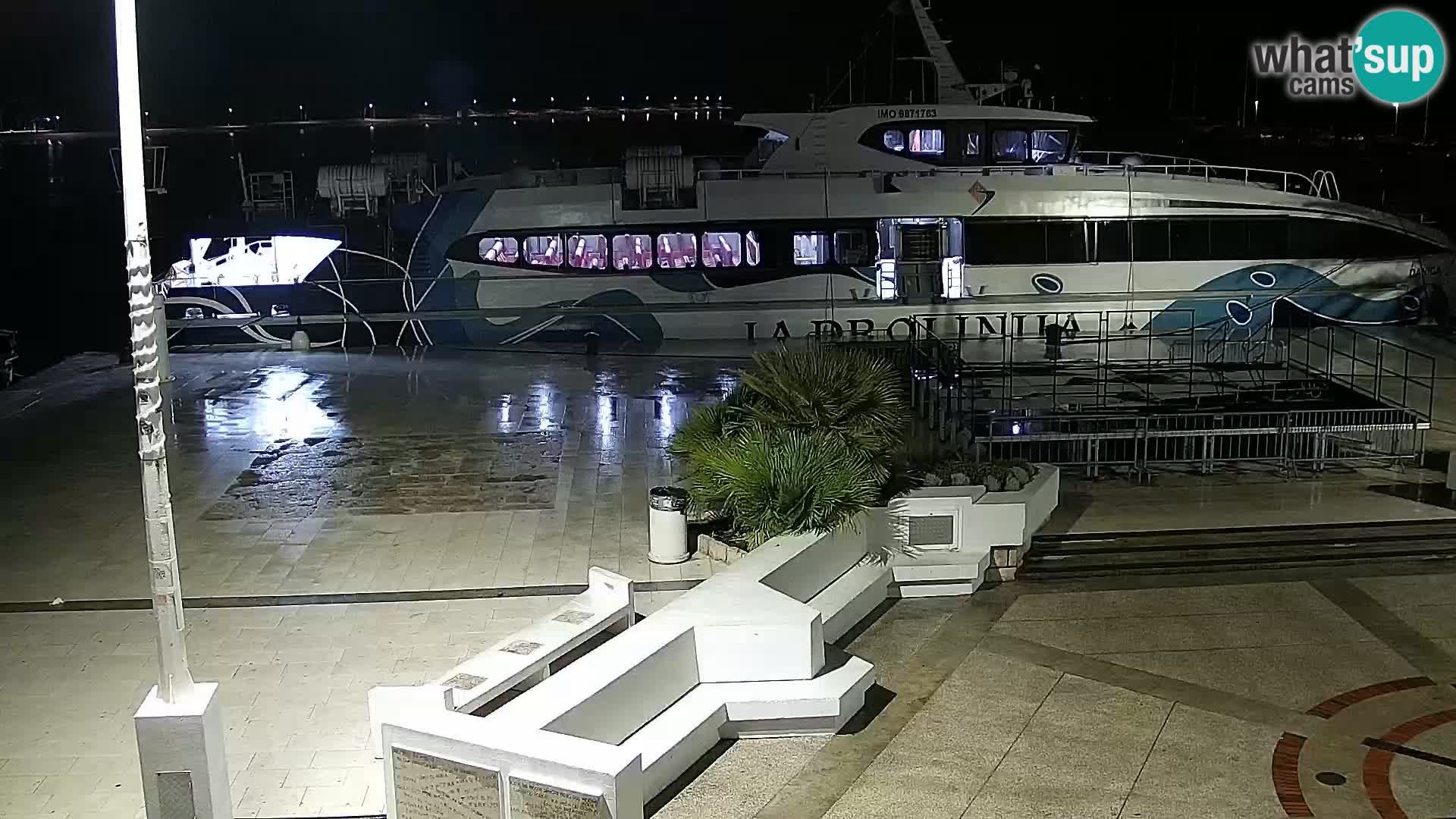 Novalja Livecam promenade