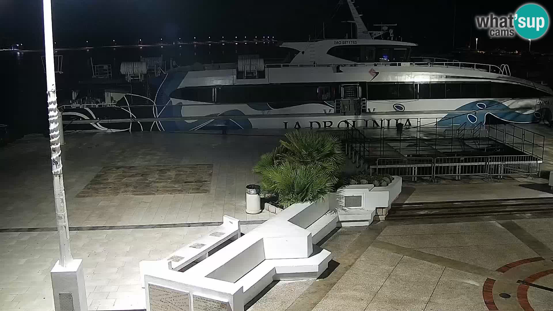 Novalja Livecam promenade