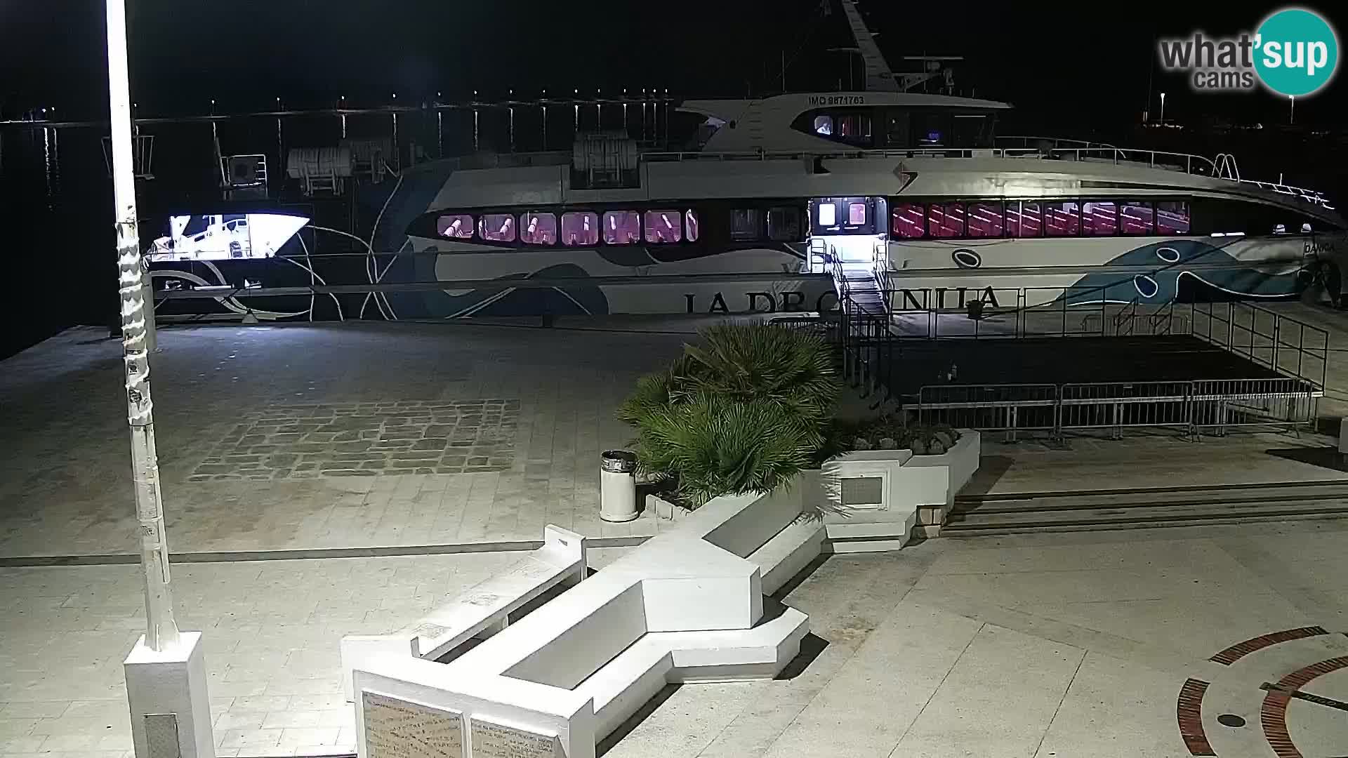 Novalja Livecam promenade