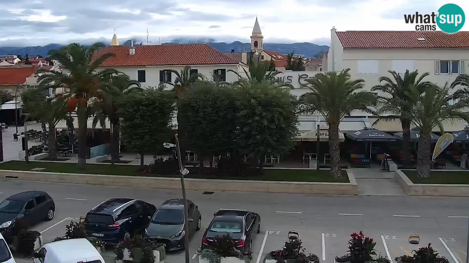 Novalja Livecam promenade