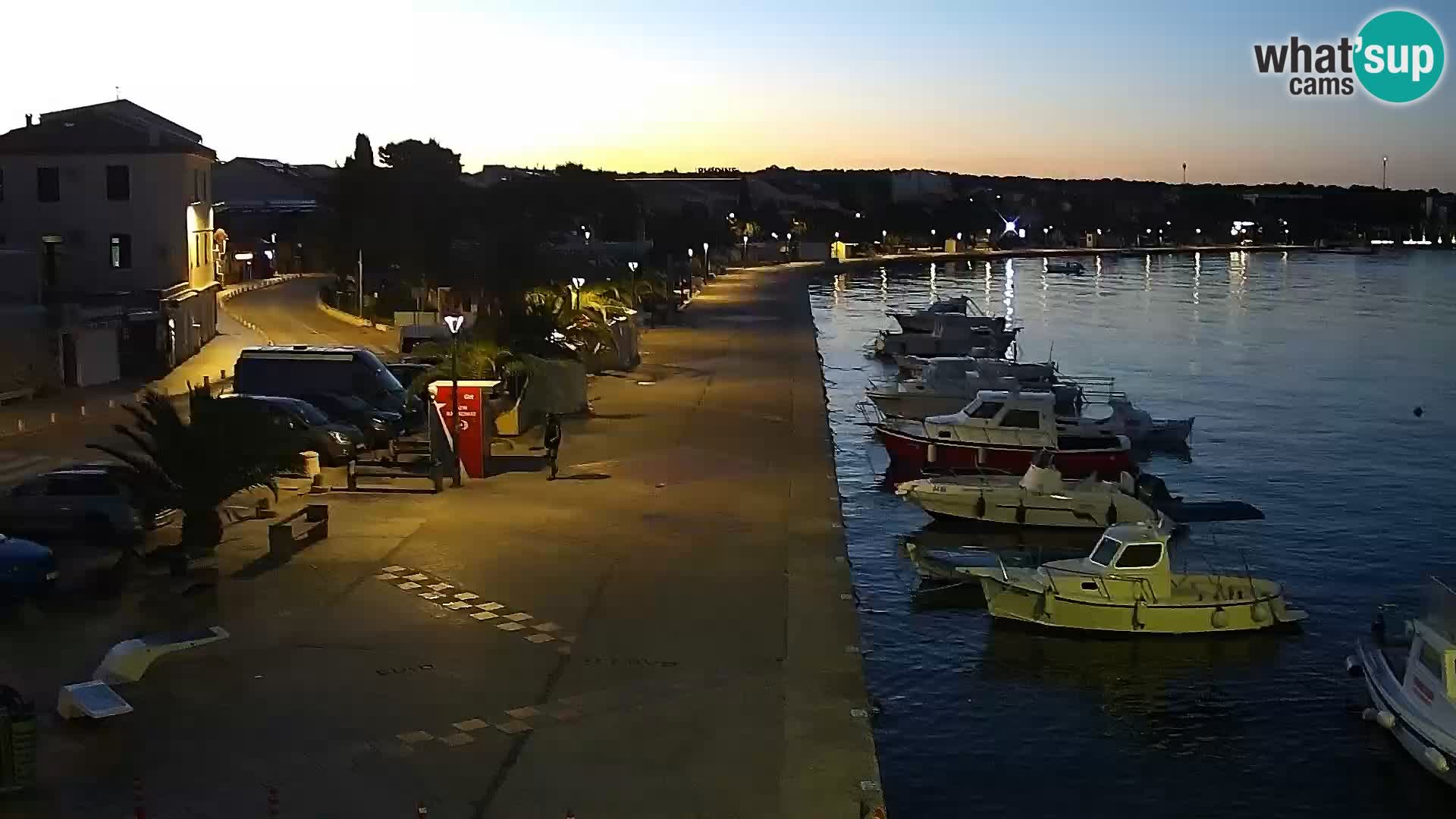 Novalja Livecam promenade