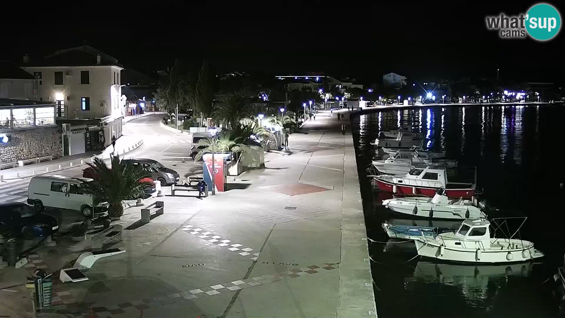 Livecam Promenade a Novalja