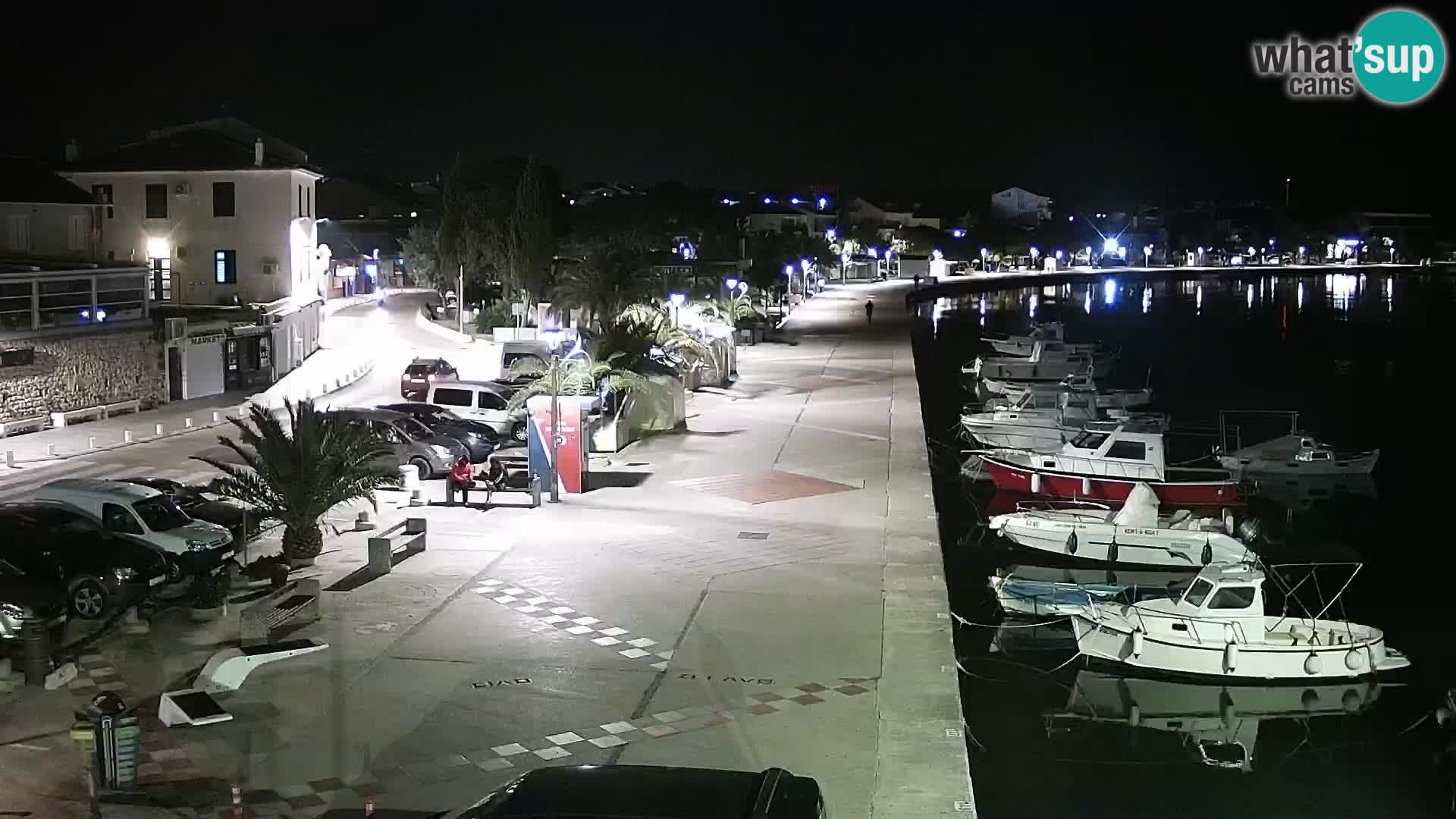 Novalja Livecam promenade