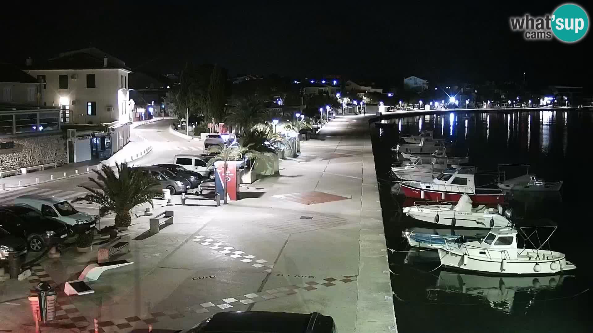 Livecam Promenade a Novalja