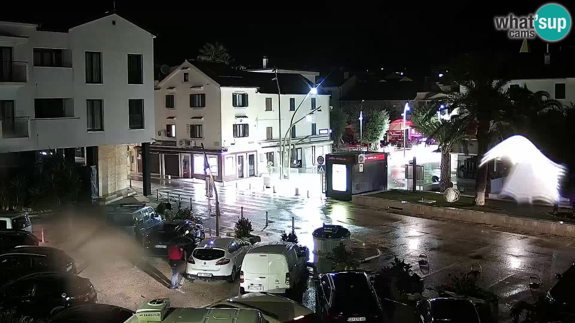 Novalja Livecam promenade