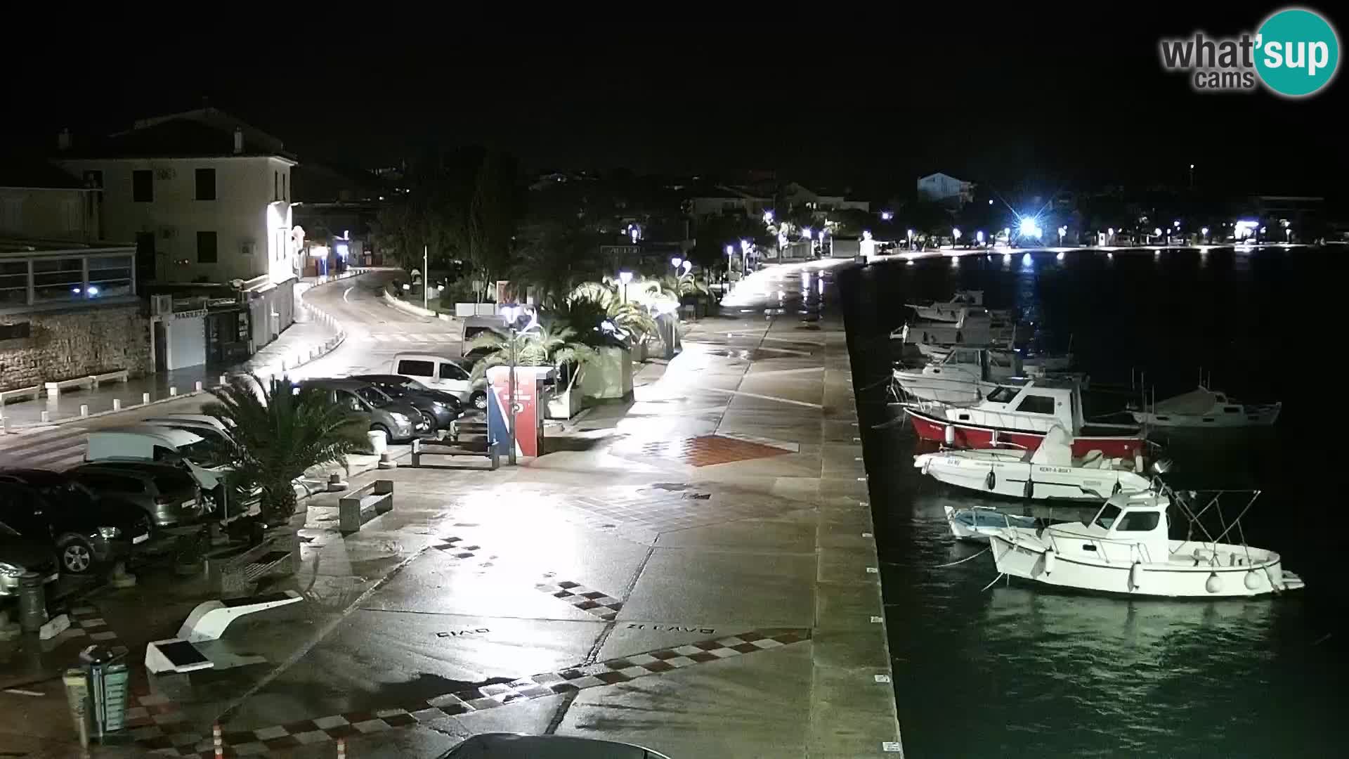 Novalja Livecam promenade