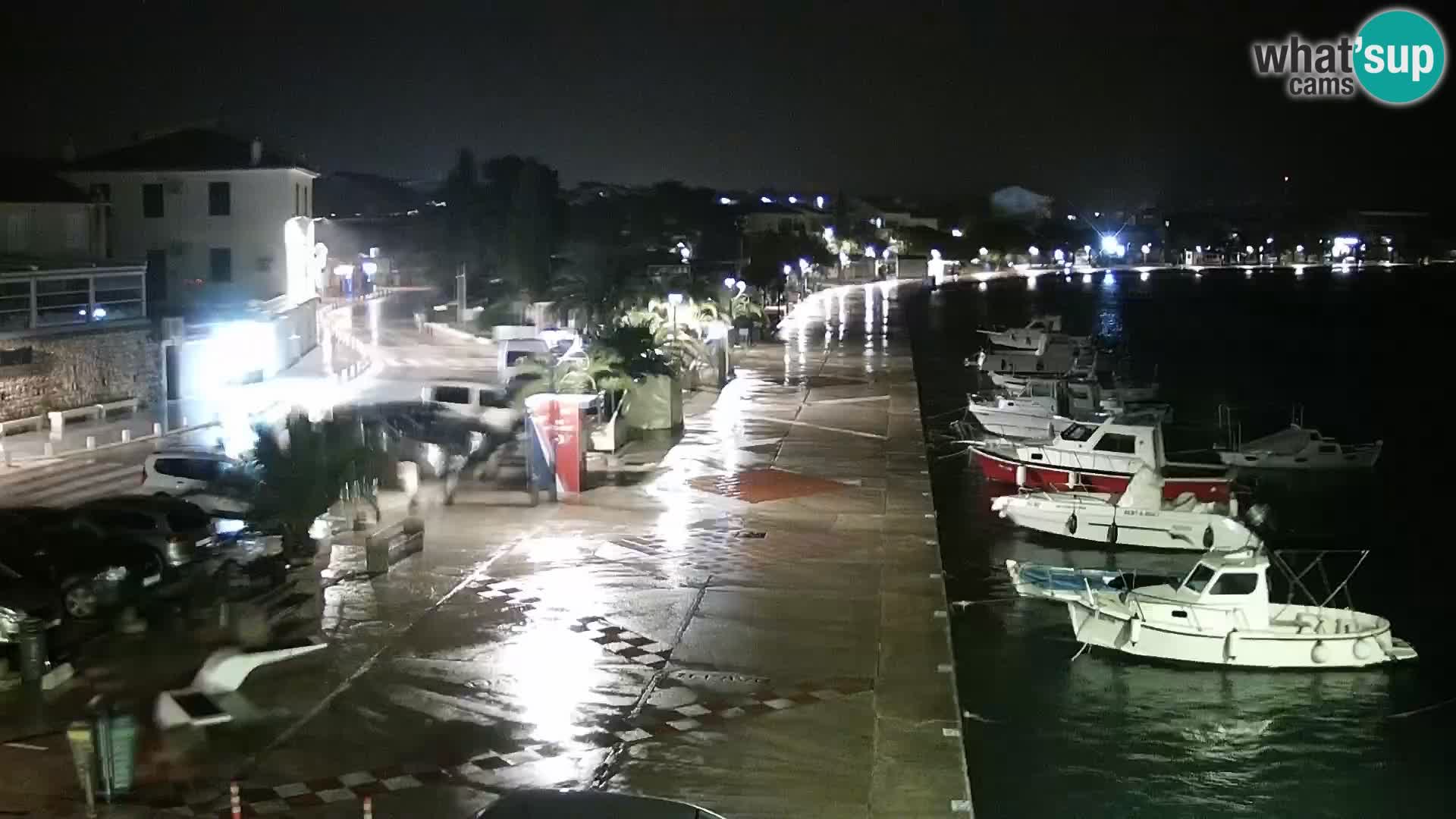 Novalja Livecam promenade