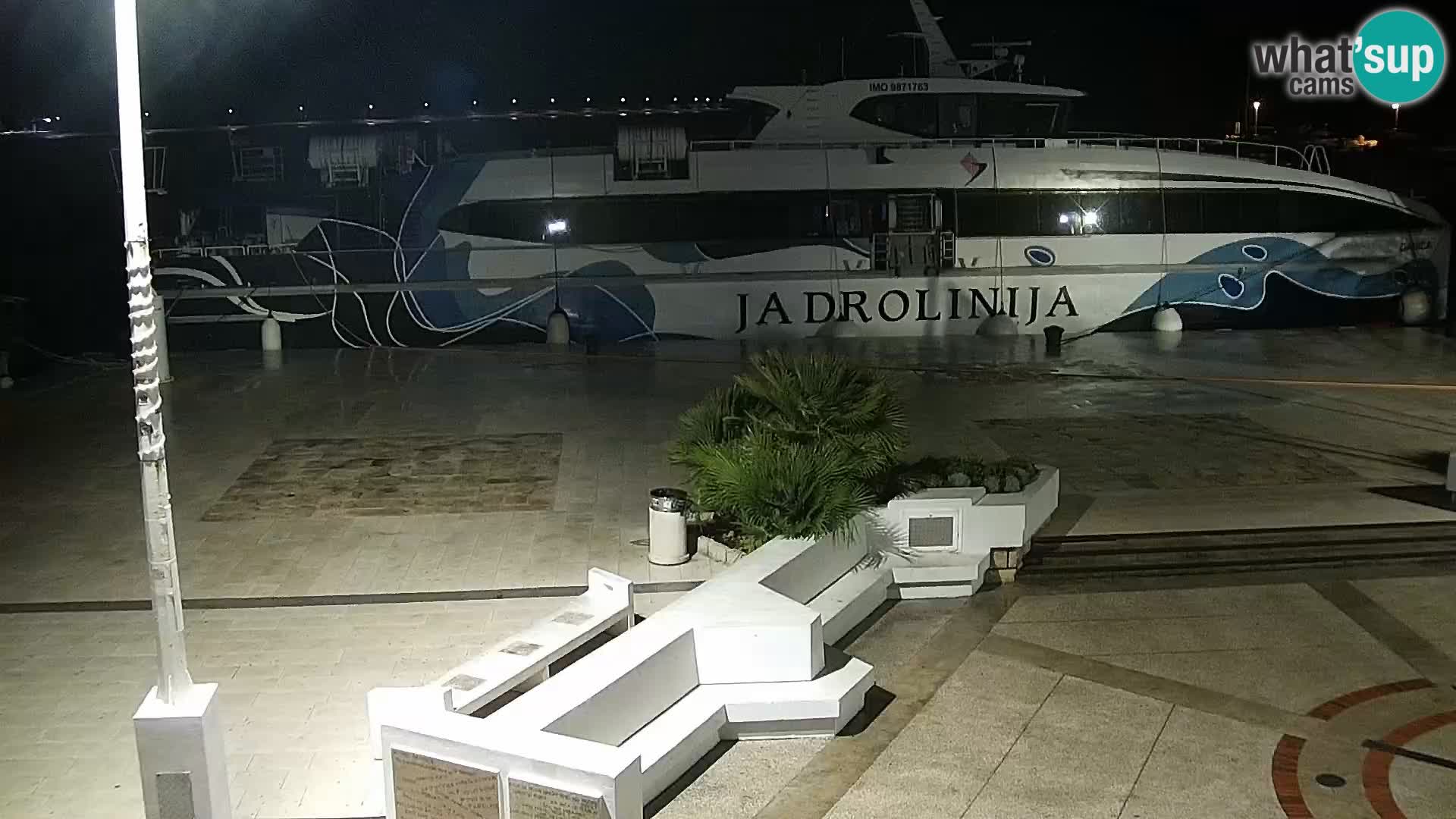 Novalja Livecam promenade