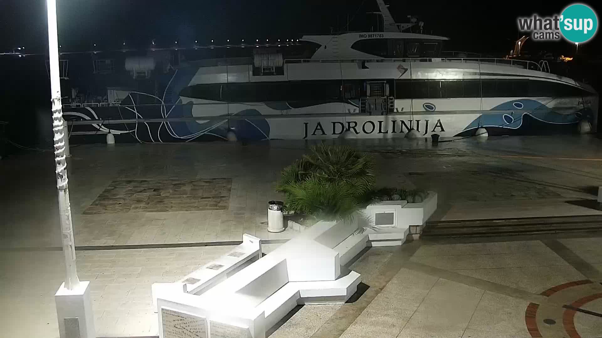 Novalja Livecam promenade