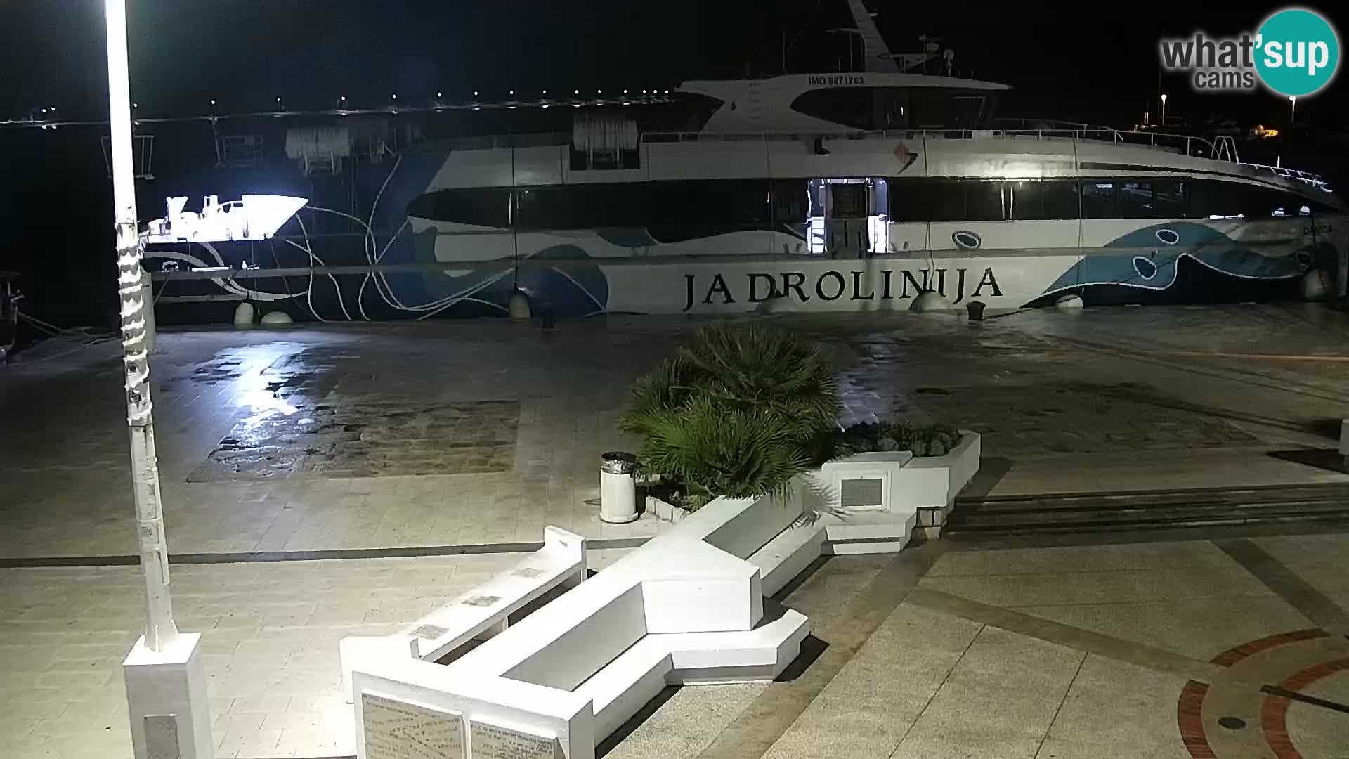 Novalja Livecam promenade