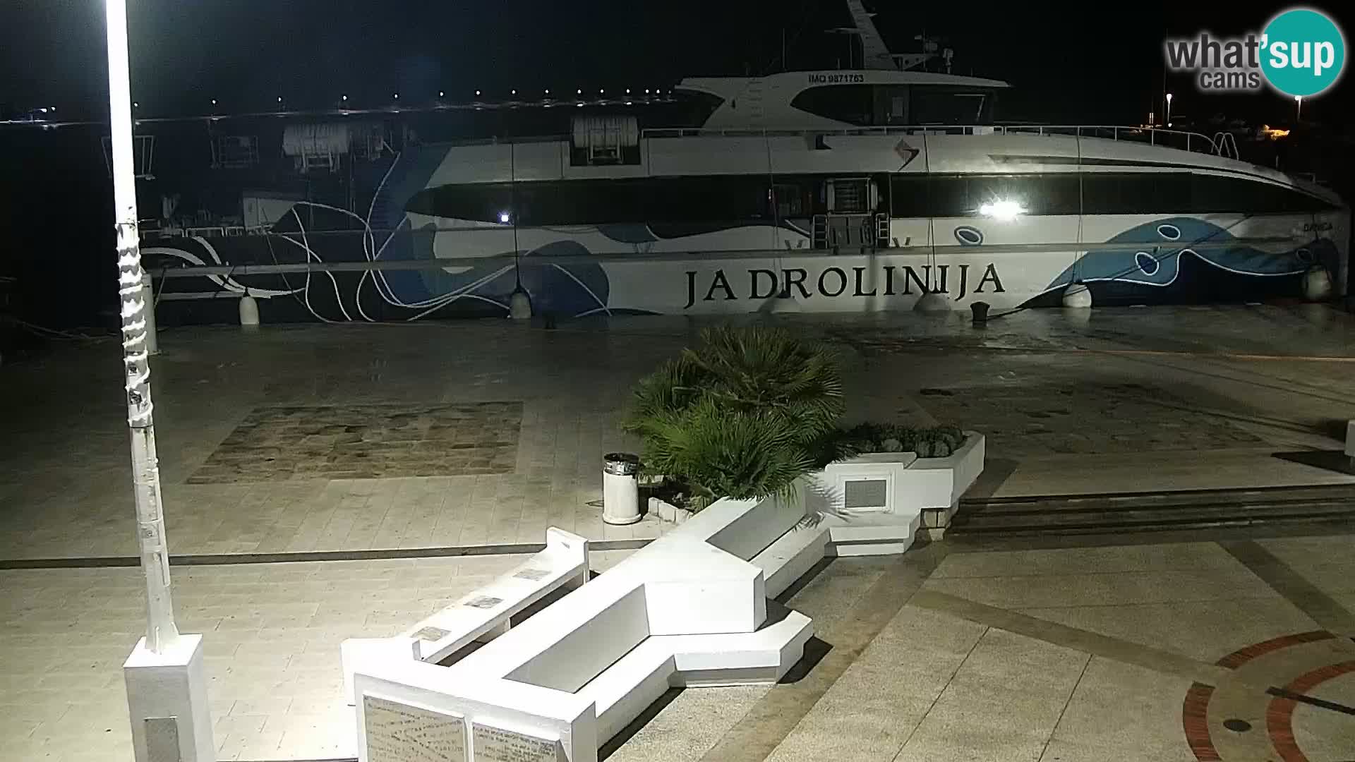 Novalja Livecam promenade