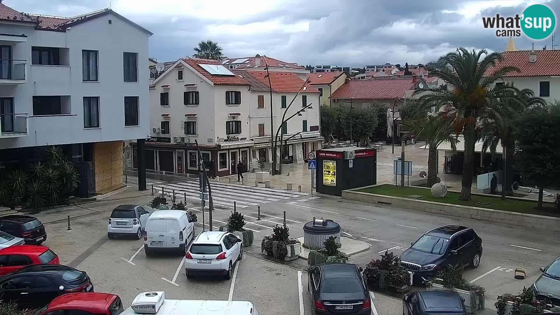 Novalja Livecam promenade