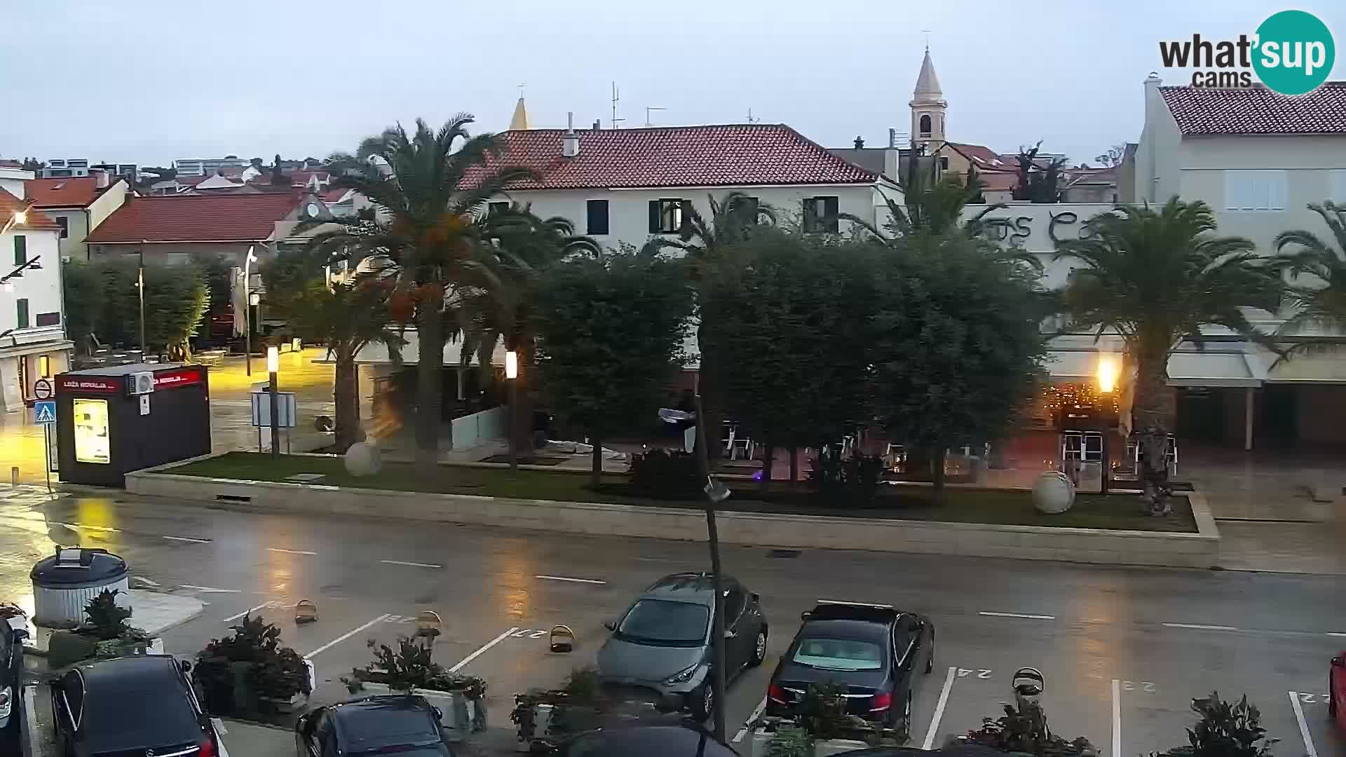 Novalja Livecam promenade