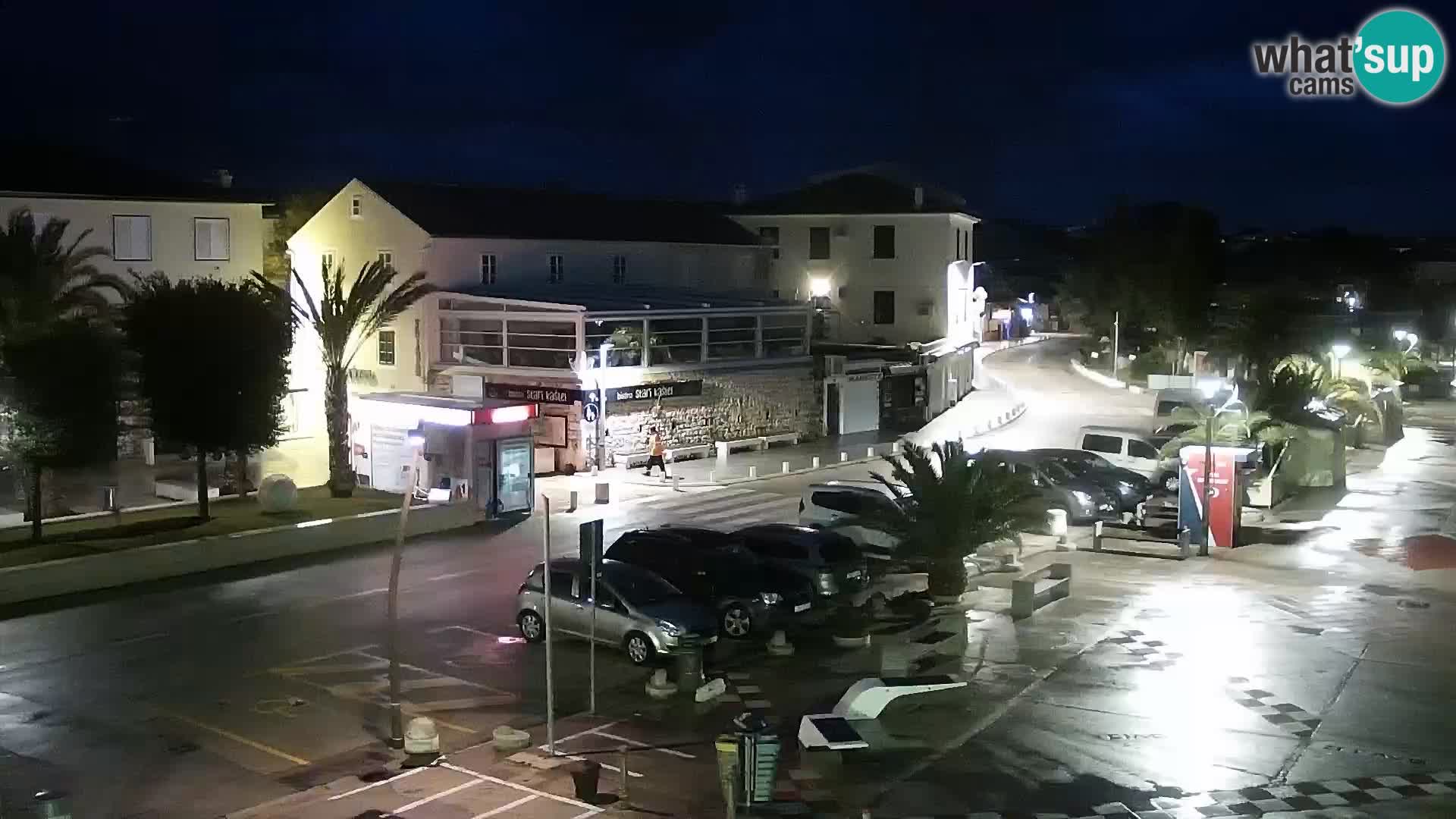 Novalja Livecam promenade