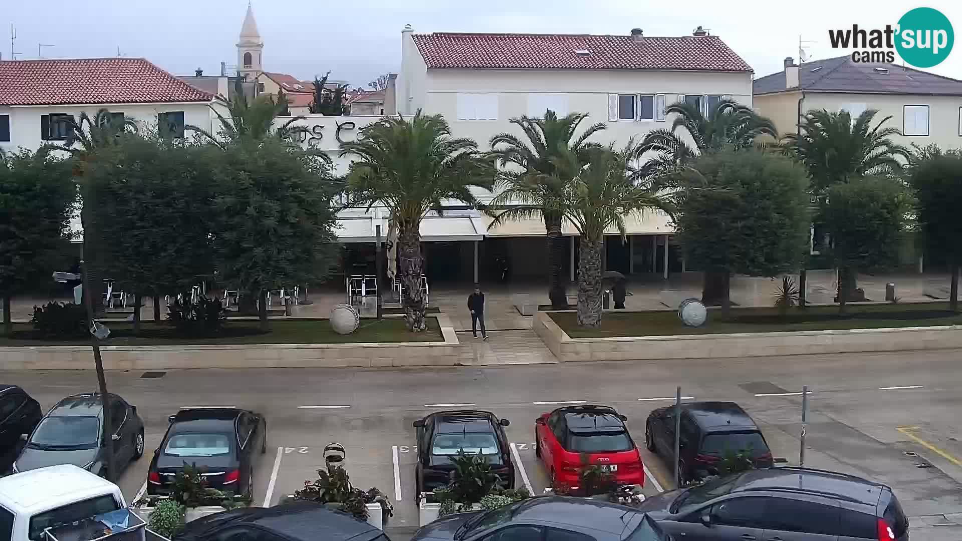 Novalja Livecam promenade