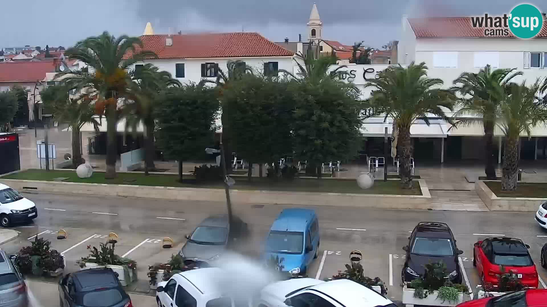 Novalja Livecam promenade