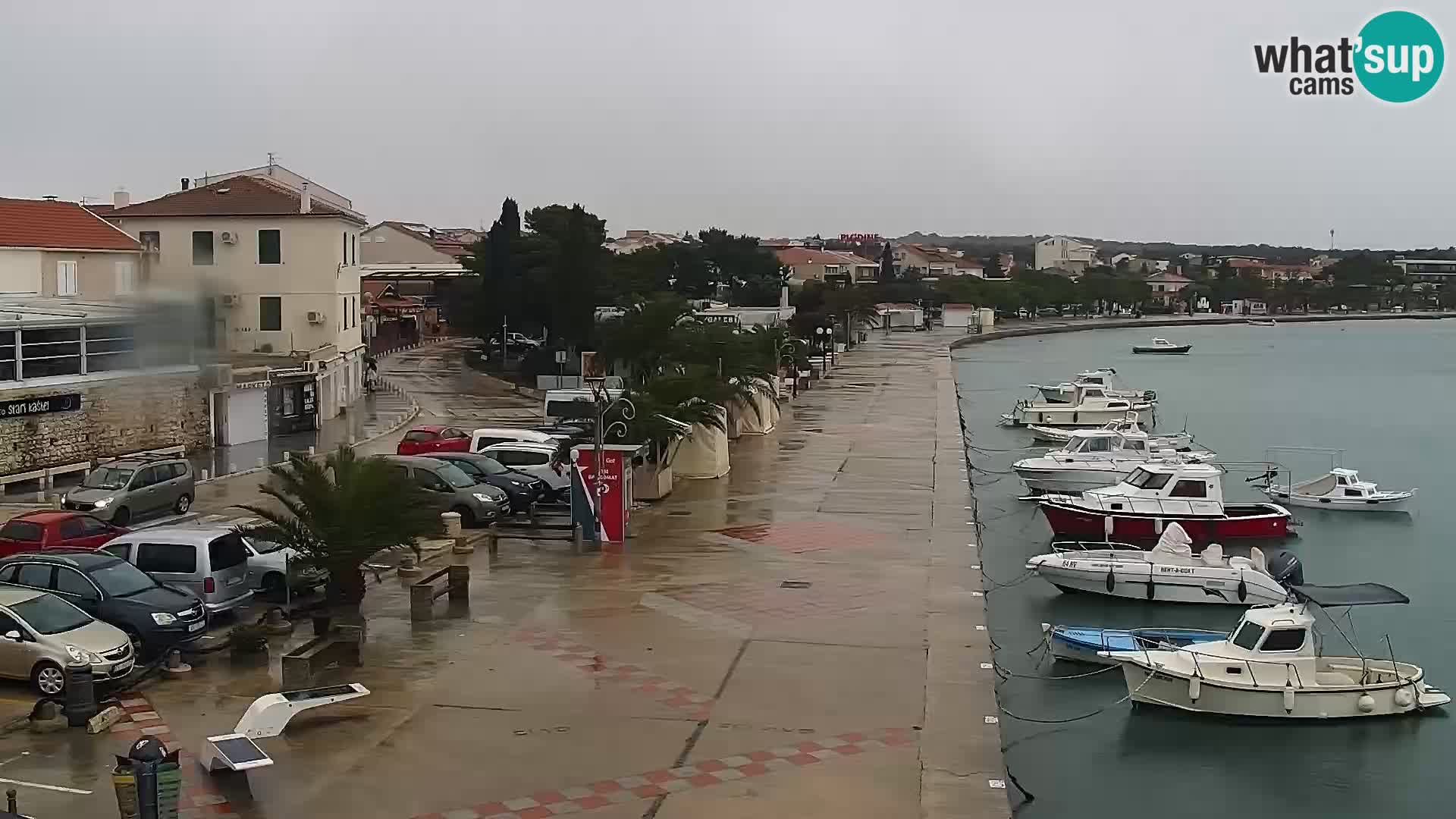 Novalja Livecam promenade