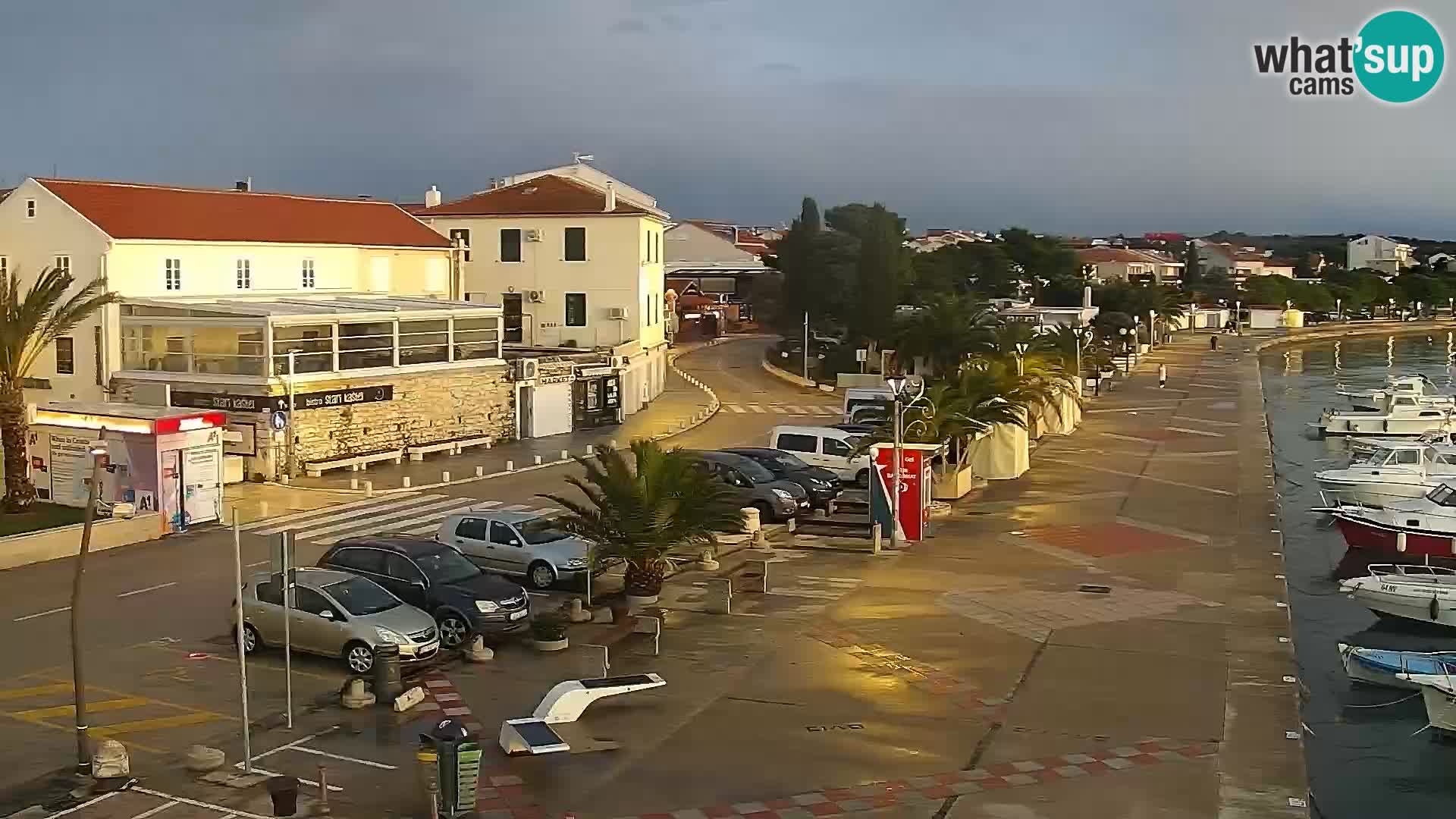 Novalja Livecam promenade