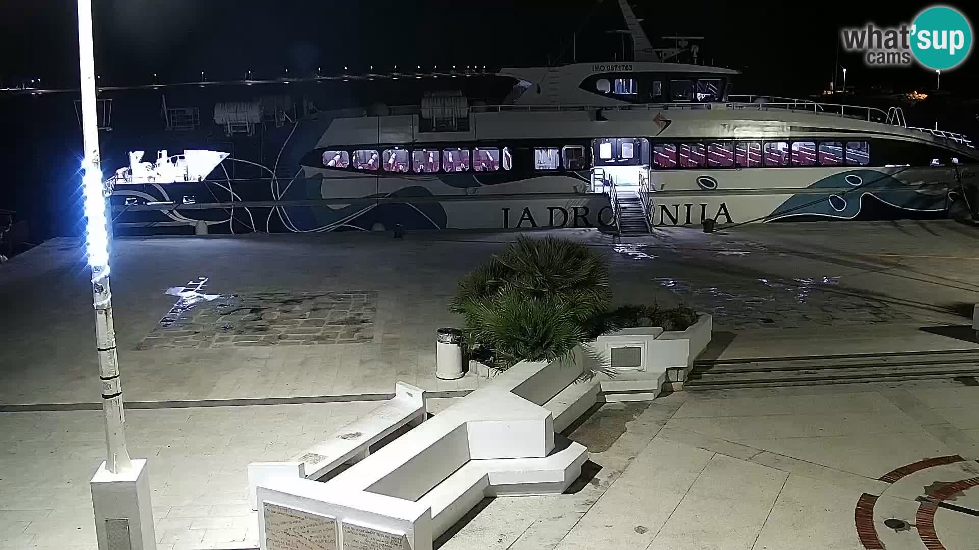 Novalja Livecam promenade