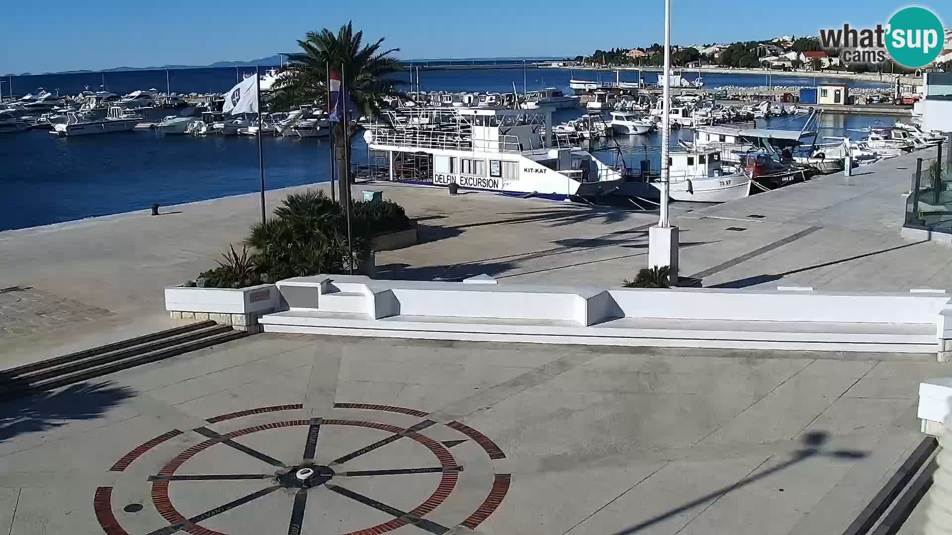 Novalja Livecam promenade