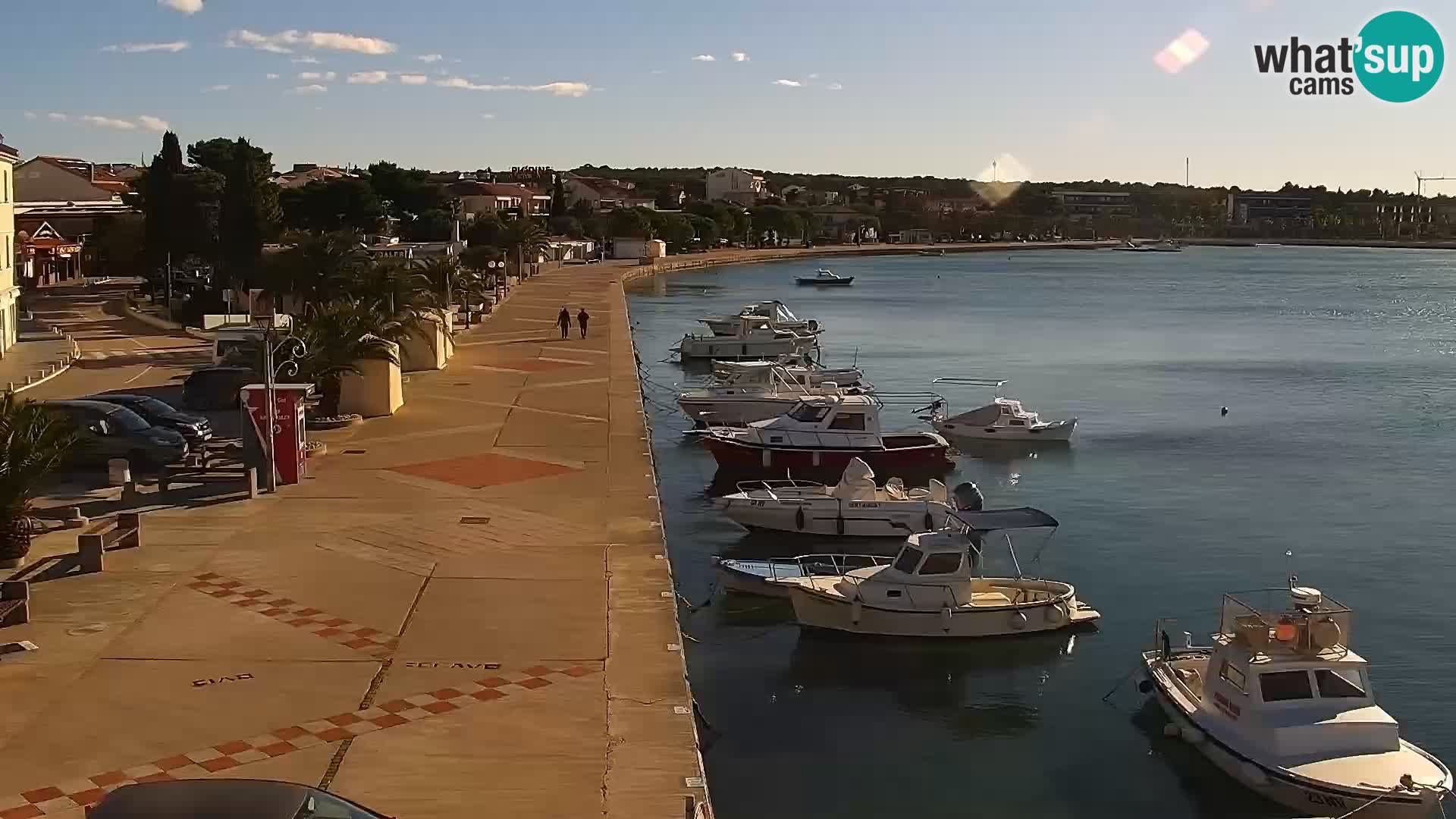 Novalja Livecam promenade