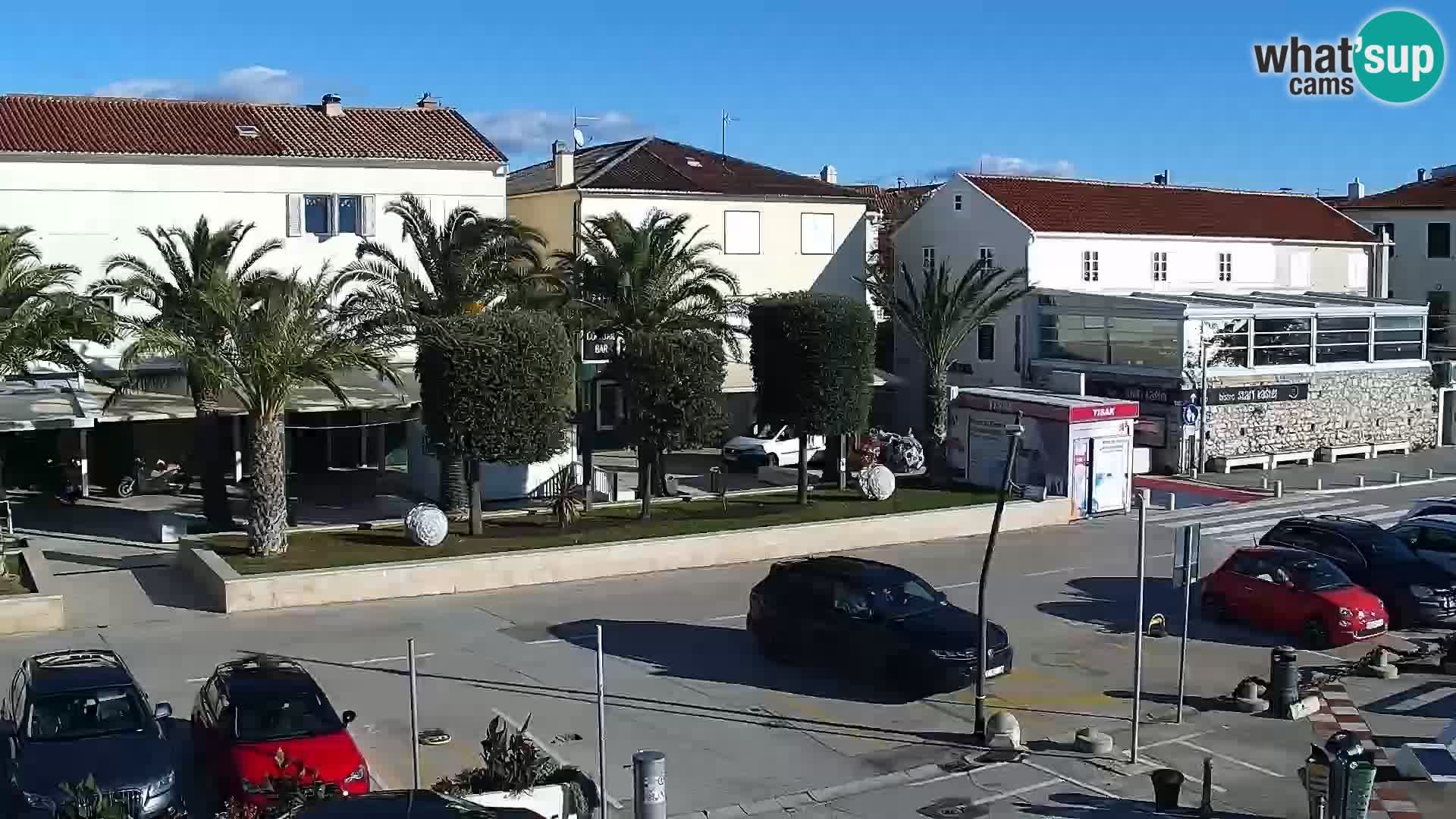 Novalja Livecam promenade