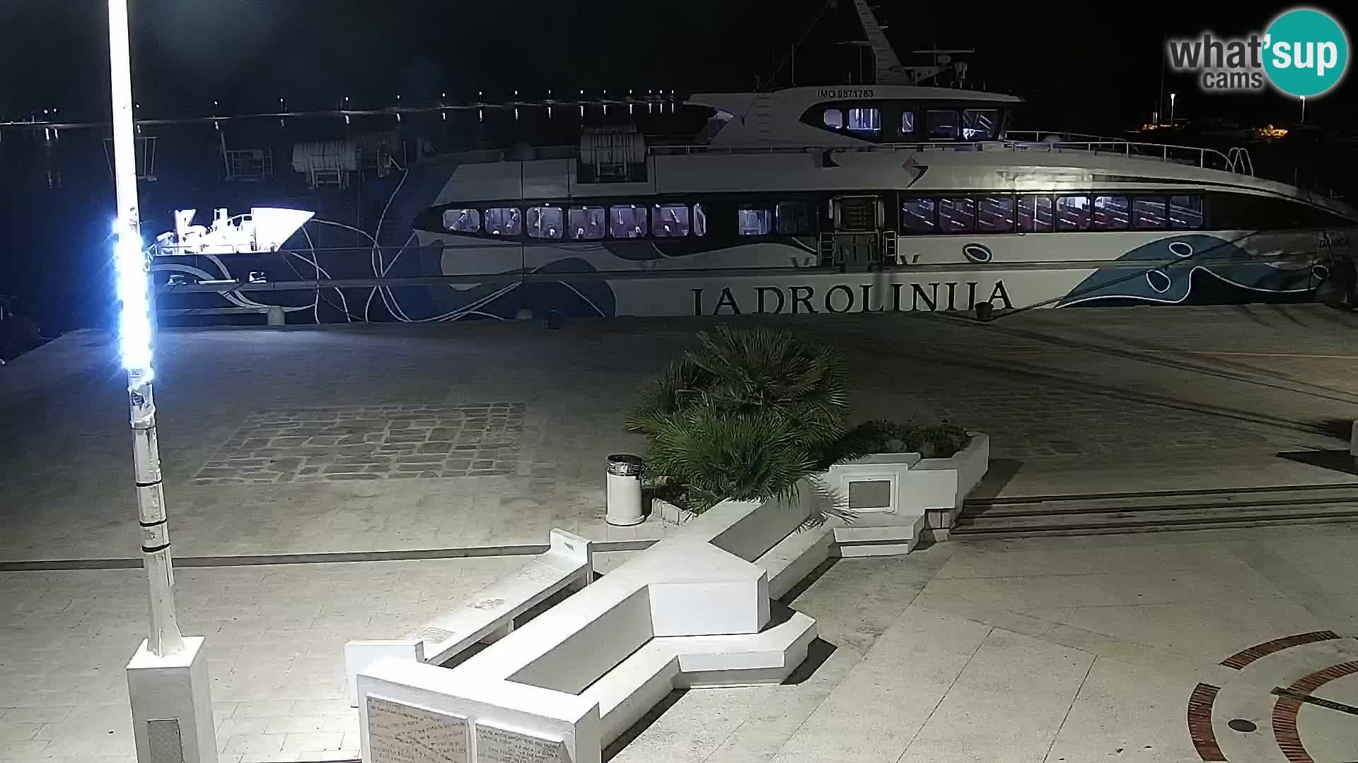 Novalja Livecam promenade