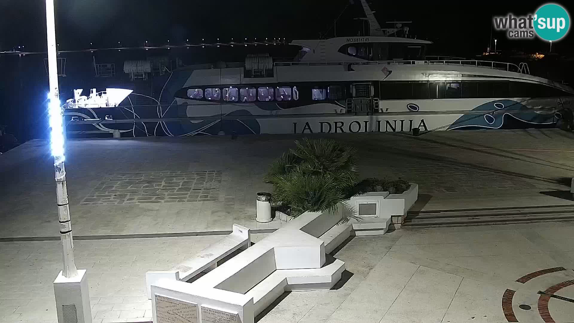 Novalja Livecam promenade