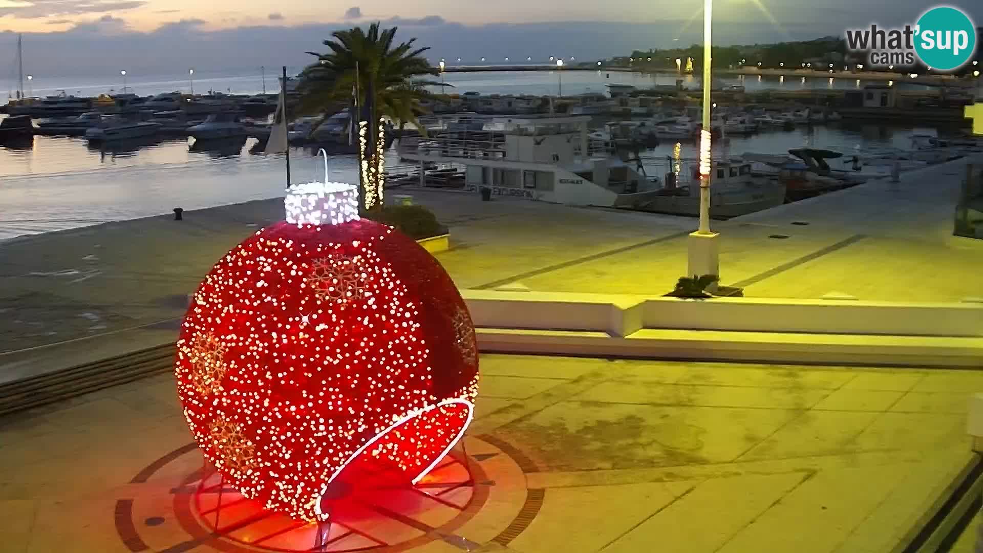 Novalja Livecam promenade