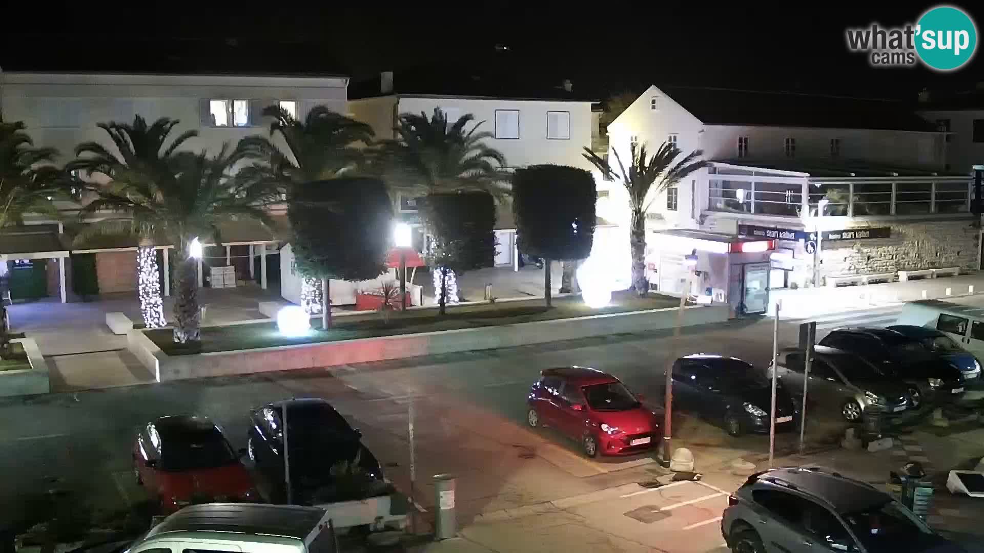 Novalja Livecam promenade