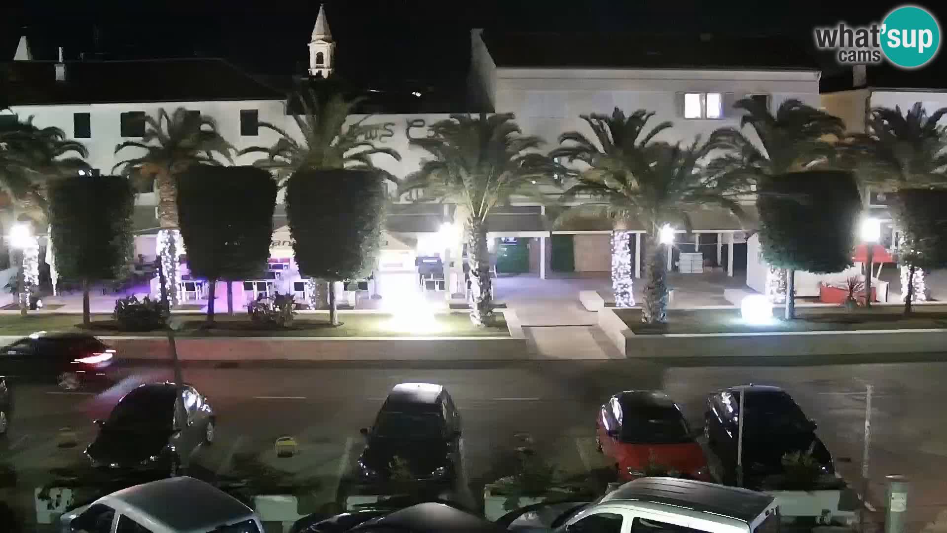 Novalja Livecam promenade