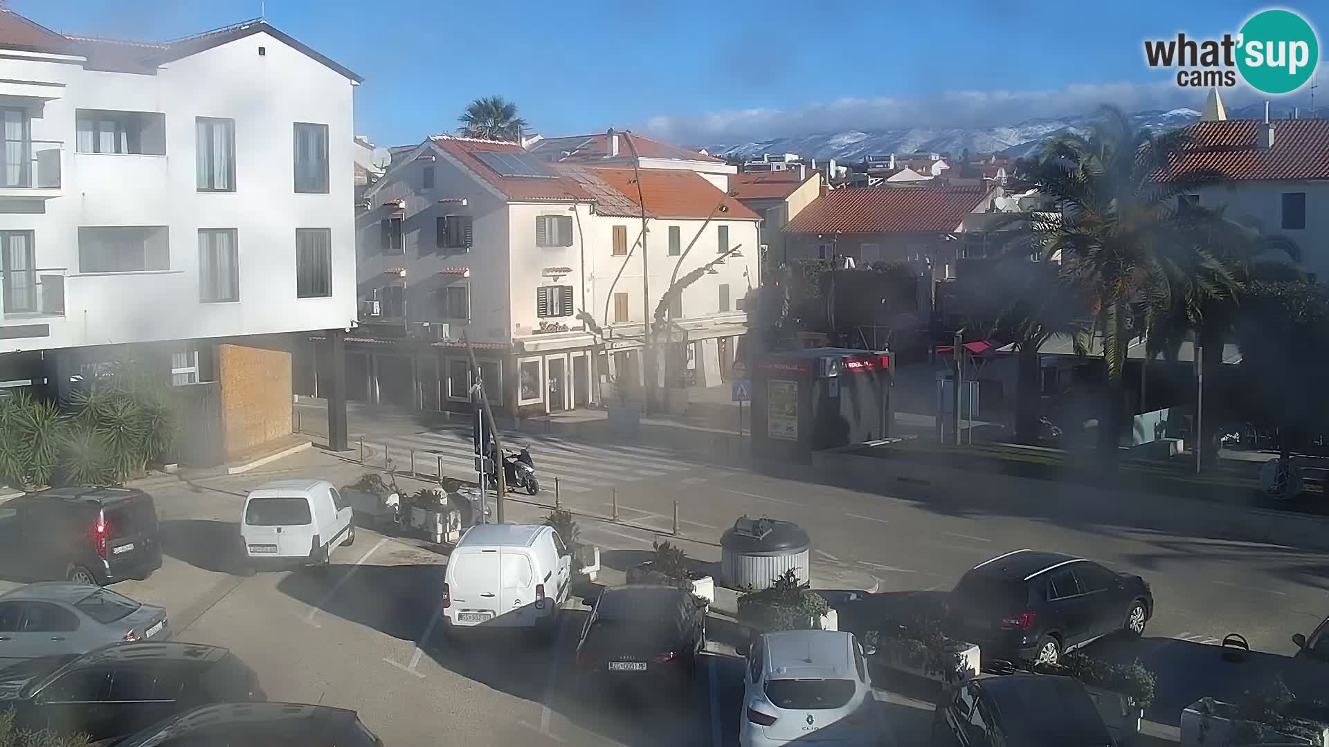 Novalja Livecam promenade